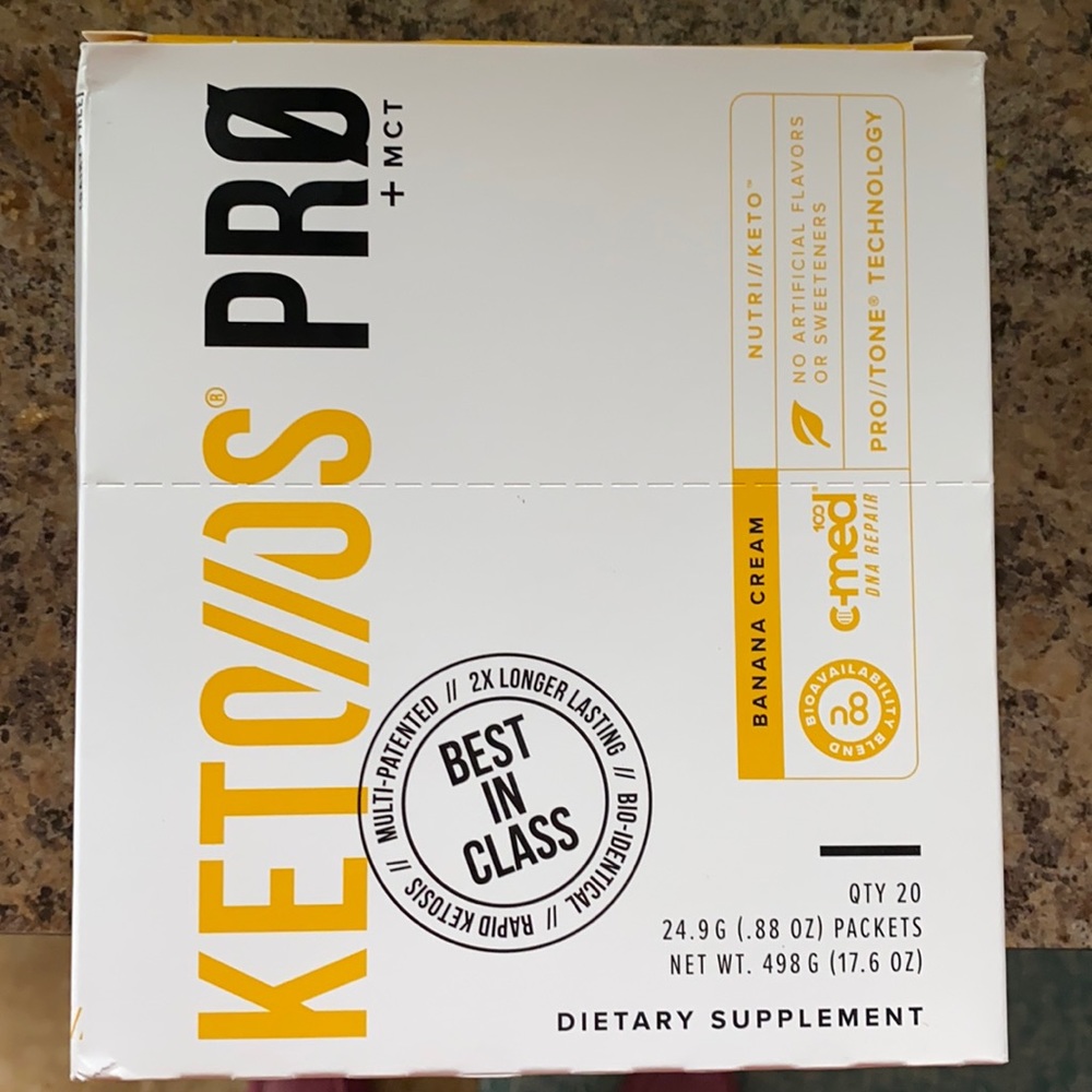 COPY - Prüvit Banana Cream KETO//OS PRO + MCT